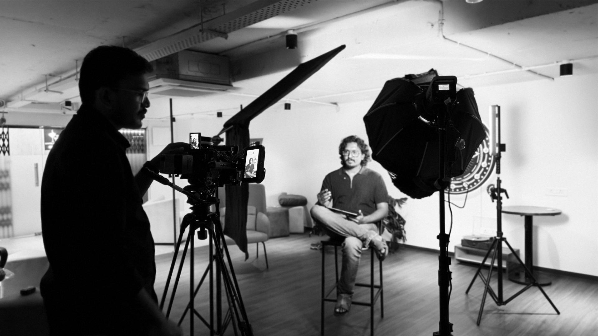 Behind the scenes